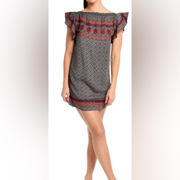 THML Ruffle Top Mini Dress, size M - Picture 3 of 13